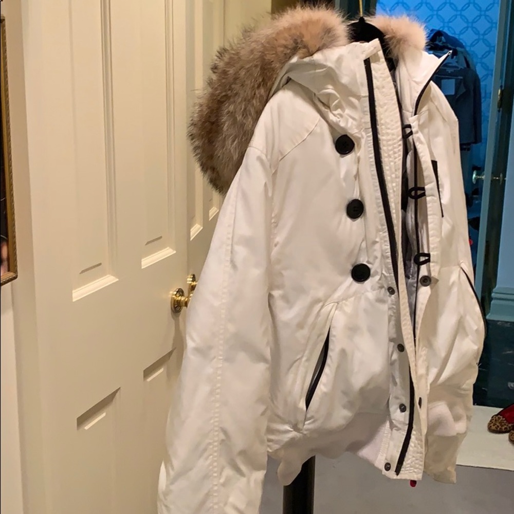 RLX womens size small white puffer